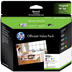 HP INK CARTRIDGE 955XL Vaule Pack 