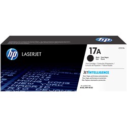 HP TONER CARTRIDGE CF217A - 17A Black 