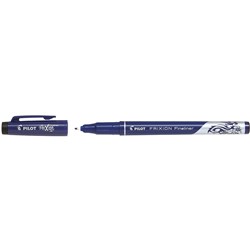 Pilot Frixion Fineliner Pen Erasable Super Fine 0.45mm Black