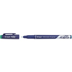 Pilot Frixion Fineliner Pen Erasable Super Fine 0.45mm Green