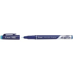 Pilot Frixion Fineliner Pen Erasable Super Fine 0.45mm Light Blue