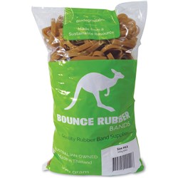 Bounce Rubber Bands Size 63 500gm Bag