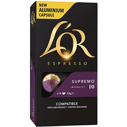 L'OR Espresso Coffee Capsules Supremo