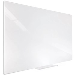 VISIONCHART GLASS WHITEBOARD 900 X 600MM WHITE