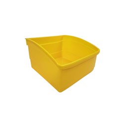 Visionchart Plastic Large Book Tub Yellow Yellow