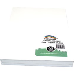 Rainbow Premium Digital Copy Paper Gloss A4 130gsm