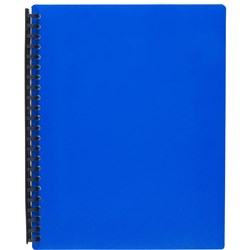 MARBIG REFILLABLE DISPLAY BOOK A4 40Pocket Blue 
