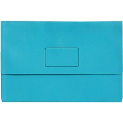 MARBIG SLIMPICK WALLET BRIGHT Foolscap Light Blue Pk10 