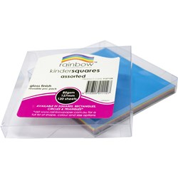 KINDER SHAPES Glossy Paper 127mm Square 