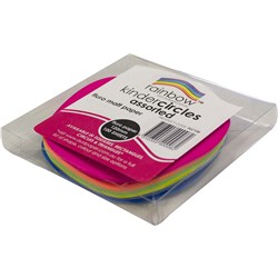 KINDER SHAPES Fluoro Paper Circles 120mm 