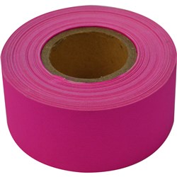 RAINBOW STRIPPING ROLL RIBBED 50mmx30m Hot Pink 