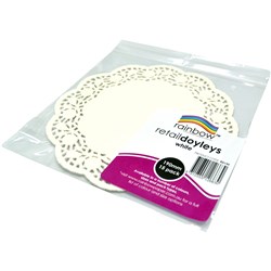 RAINBOW RETAIL DOYLEYS 190mm White 15 Sheets 