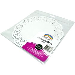 RAINBOW RETAIL DOYLEYS 215mm White 15 Sheets 