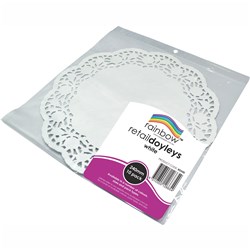 RAINBOW RETAIL DOYLEYS 240mm White 10 Sheets 