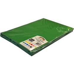 Rainbow Spectrum Board A3  220gms Emerald 100 Sheets