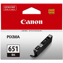 CANON INK CARTRIDGE 651 Black  