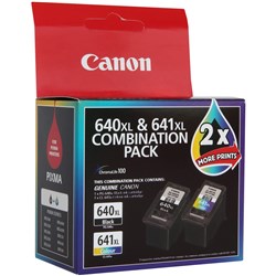 CANON INK CARTRIDGE  640XL/641XL combo Pack