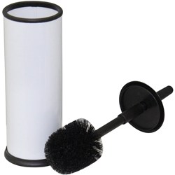 COMPASS TOILET BRUSH  Powder Coated White White