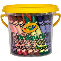 CRAYOLA CRAYONS LARGE 48 Assorted Deskpack 8 Colours 