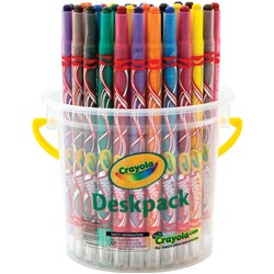 CRAYOLA CRAYONS TWISTABLES 32 Assorted Deskpack 8 Colours 