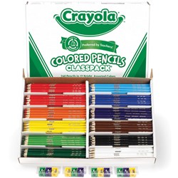 CRAYOLA COLORED PENCILS 240 Assorted Classpack 12 Colo 