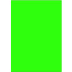 CUMBERLAND COLORFUL FLUROBOARD A4 250g Green Pack of 50