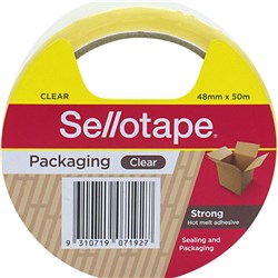 Sellotape Adhesive Packaging Tape 48mmx50m Clear