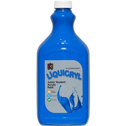 EC LIQUICRYL FLUORESCENT PAINT 2 Litre Blue 