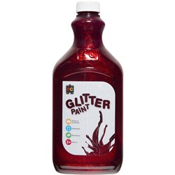 EC GLITTER PAINT 2 Litre Red 