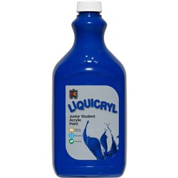 EC LIQUICRYL PAINT 2 Litre Brilliant Blue 