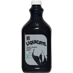 EC LIQUICRYL PAINT 2 Litre Black 