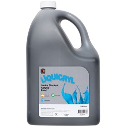 EC LIQUICRYL PAINT 5 Litre Brilliant Black 