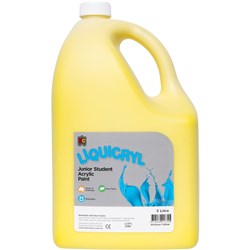 EC LIQUICRYL PAINT 5 Litre Brilliant Yellow 