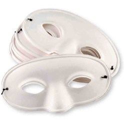 EC PAPER MACHE MASK Half Mask 24s 