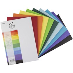 JASART COVER PAPER A4 125gsm Assorted 