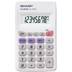 SHARP EL233B Desk Calculator 103x60x8.3mm 