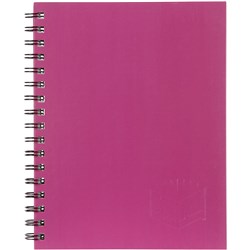 SPIRAX 511 NOTEBOOK HARDCOVER 100 Leaf 225x175mm Pink 