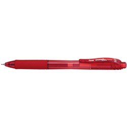 Pentel Energel BLN105 Gel Pen Retractable 0.5mm Tip Red