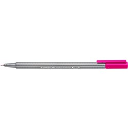 STAEDTLER TRIPLUS 334 Fineliner Magenta Pack of 10