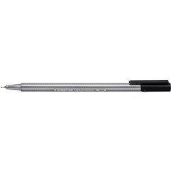 STAEDTLER TRIPLUS 334 Fineliner Black Pack of 10 