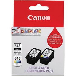 CANON INK CARTRIDGE PG-645XL CL646XL Twin Pack Colour