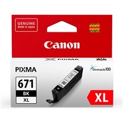 CANON INK CARTRIDGE 671XL Black  