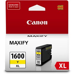 CANON INK CARTRIDGE 1600XL Yellow  