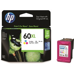 HP INK CARTRIDGE 60XL Tri-Colour  