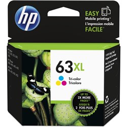 HP INK CARTRIDGE 63XL Tri-Colour