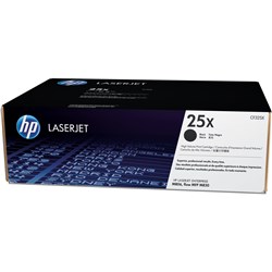 HP TONER CARTRIDGE 25X Black  