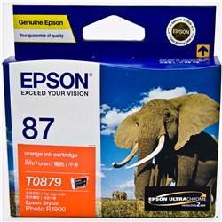 EPSON INK CARTRIDGE 87 Orange T0879  