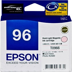 EPSON INK CARTRIDGE 96 Light Magenta T0966  