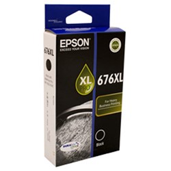 EPSON INK CARTRIDGE 676XL Black  