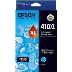 EPSON INK CARTRIDGE 410XL Cyan